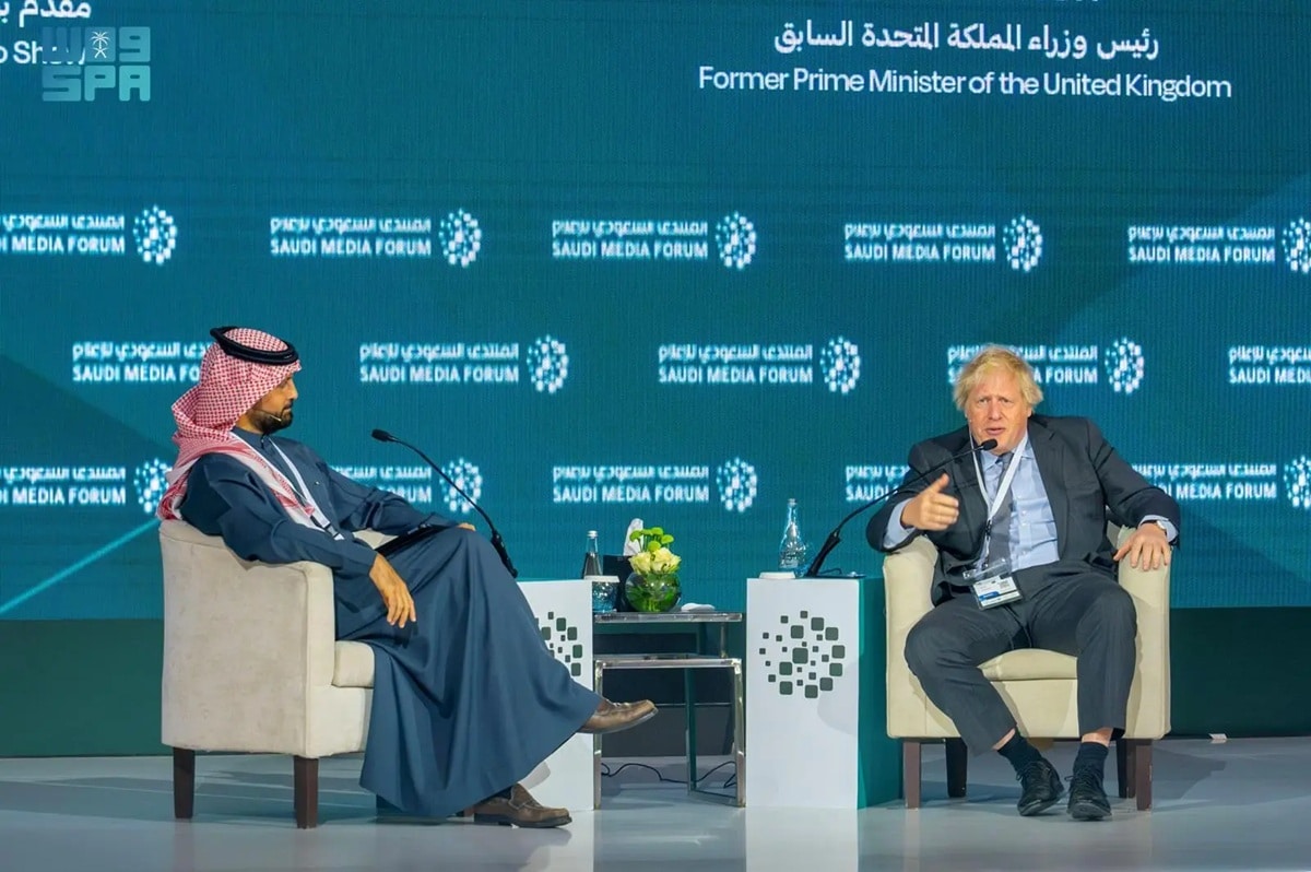 Boris Johnson Saudi Arabia