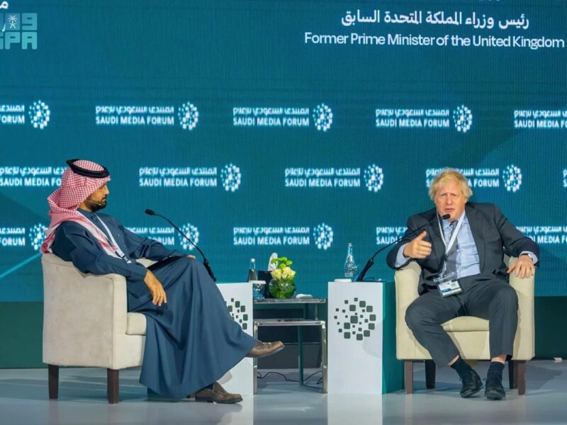 Boris Johnson Saudi Arabia