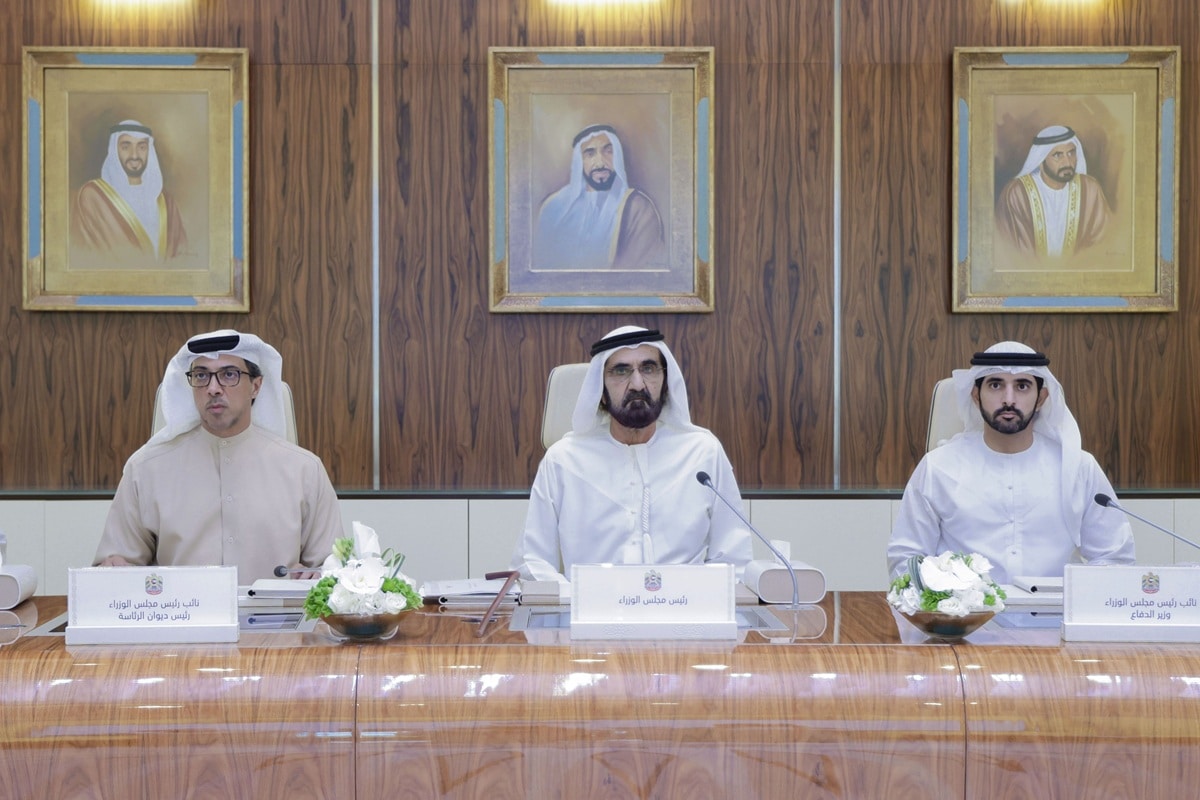 UAE cabinet meeting 2025