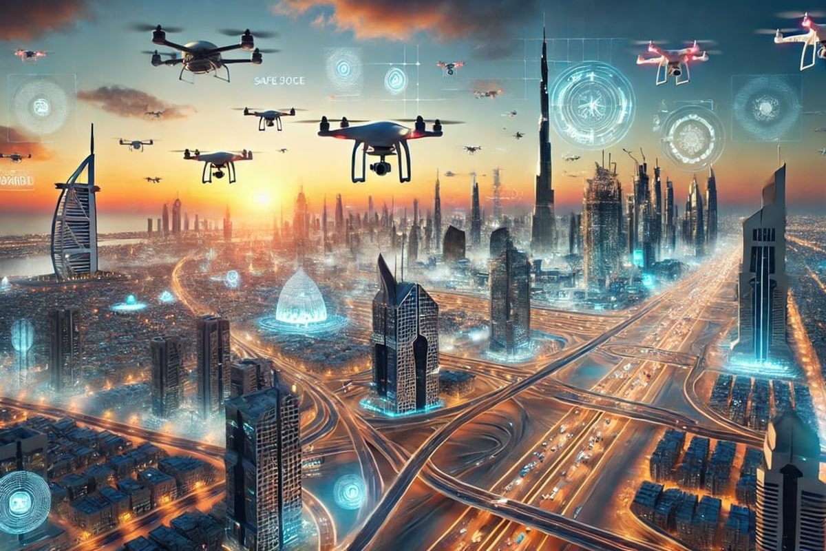Dubai drones UAE